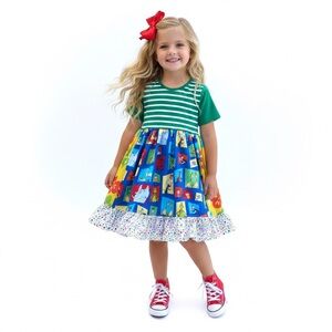 Dr. Seuss themed dress - Read Across America